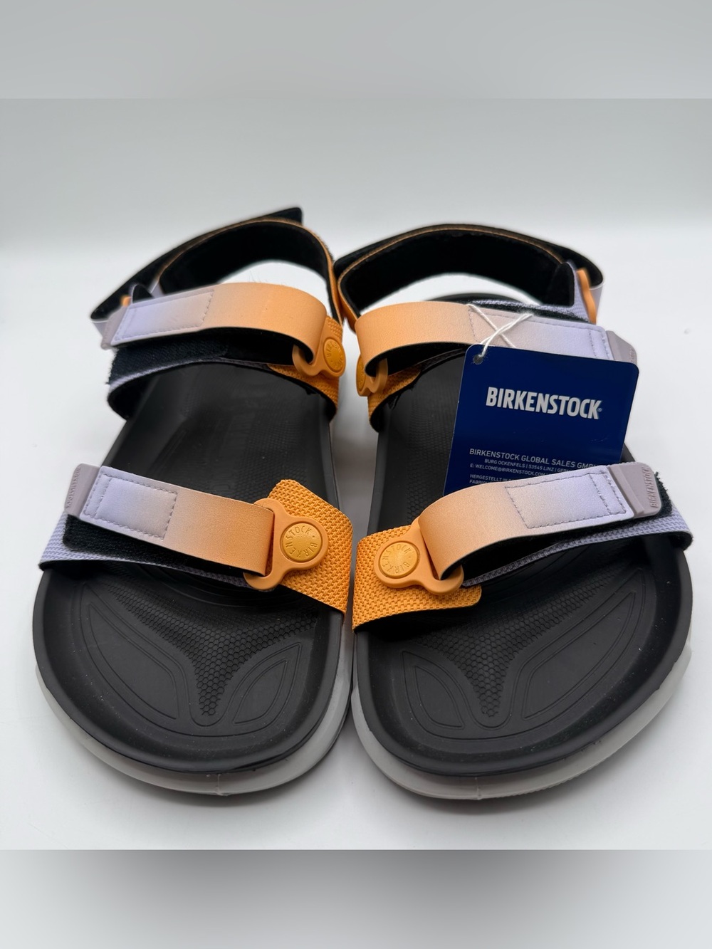 Birkenstock Kalahari Futura Purple Fog/Apricot NWT Women 9 Men 7 Regular fit